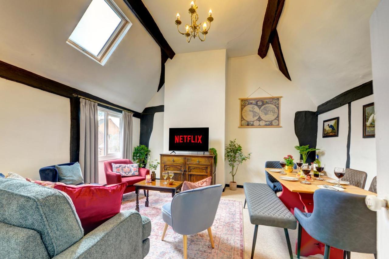 Loft Cottage By Spa Town Property - 2 Bed Tudor Retreat Near To Stratford-Upon-Avon, Warwick & Solihull Luaran gambar